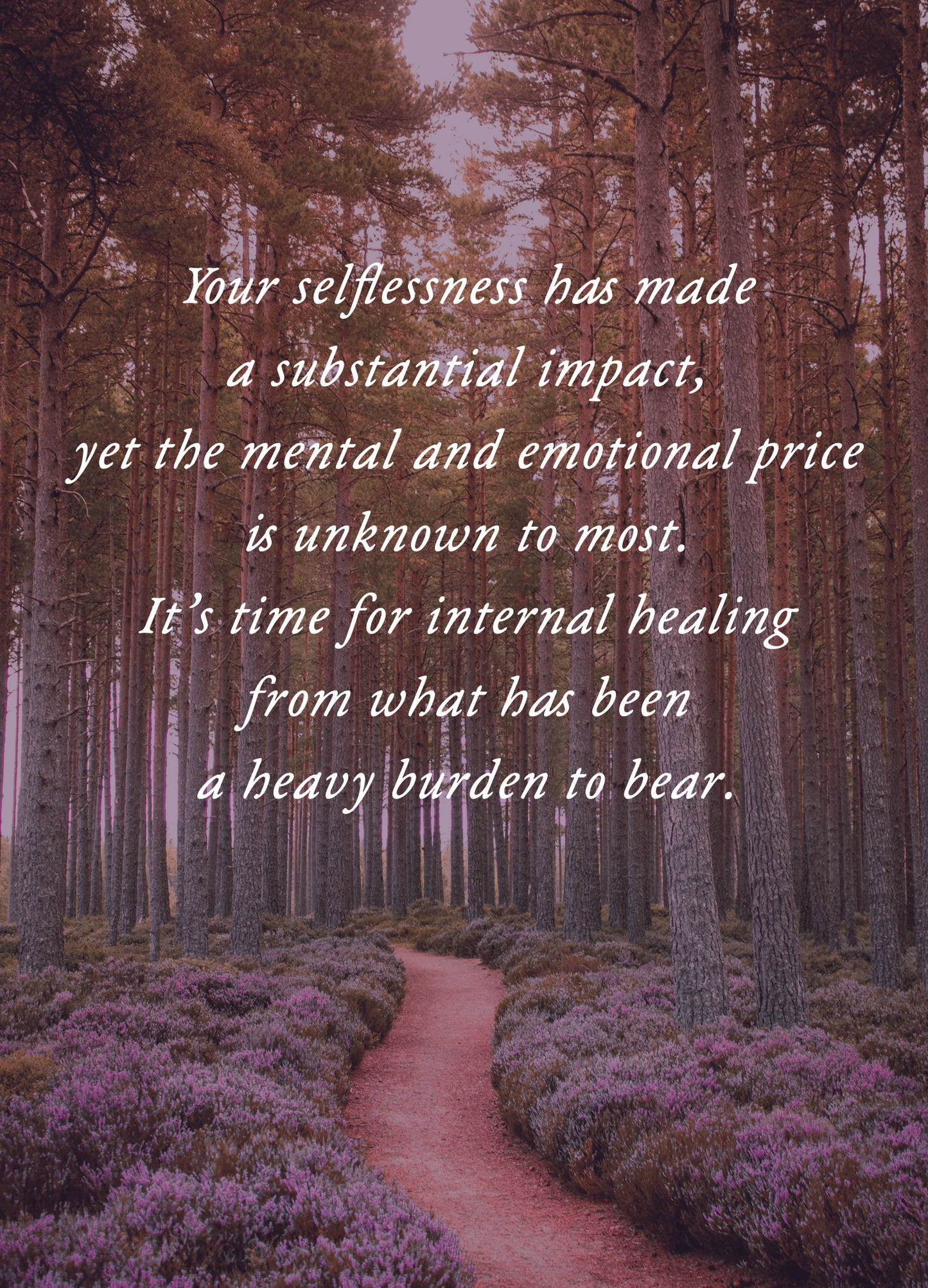 Selfless Individual